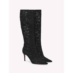 Gianvito Rossi Claudia 85 Lace Boot in Black 37